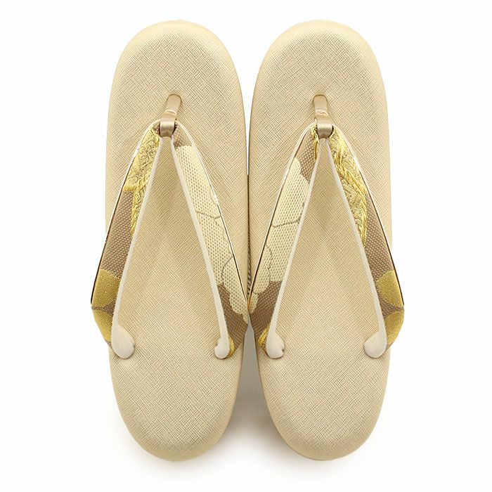 草履バッグセット成人式振袖用成人用世美庵Lサイズゴールド花紋振袖用帯地3枚芯優花緒日本製痛くない振袖卒業袴振り袖ママ振おしゃれはたちぞうり草履草履バック草履バックセット着物バックバッグ