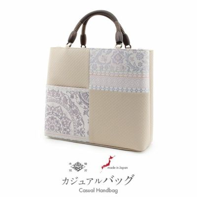 お洒落バッグ 着物 和装 レディース 単品 夏用 普段用 麻