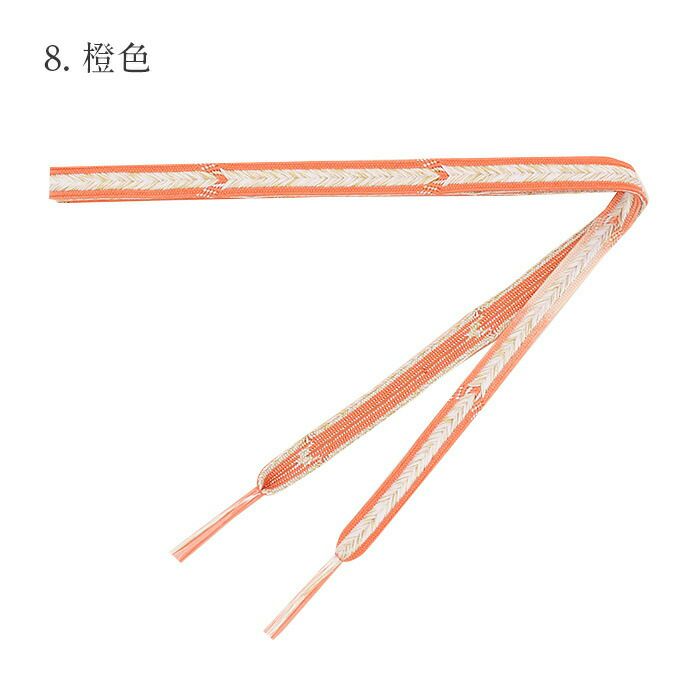 帯締め礼装用訪問着用藤色緑黄色青黄緑水色橙紫10色展開金糸グラデーション絹メール便対応可訪問着フォーマルセミフォーマルお洒落訪問着礼装色無地付け下げ結婚式お宮参り七五三ゴールド和色大人パステルカラーきちんと感平組杉綾fs