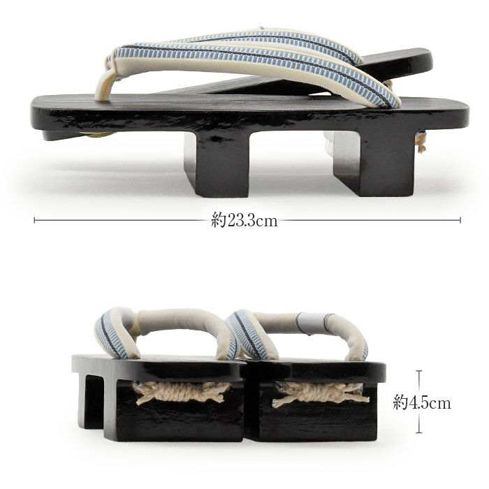 下駄レディース浴衣用ゆかた用Mサイズ木目黒塗台赤黄カラシ青レッドブルーイエロー桐下駄真田紐花緒縞高級桐下駄日本製女性女性用げた軽い真田紐鼻緒シック古典おしゃれ普段普段履き残暑