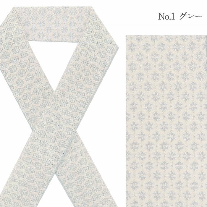 半襟半衿普段用全3色グレーベージュブラックレース小花綿ナイロンポリエステル日本製春夏秋冬メール便対応可カジュアル小紋紬色無地御召茶道華道お稽古和装通販購入シアー透け感お洒落かわいいモダン花レース繊細