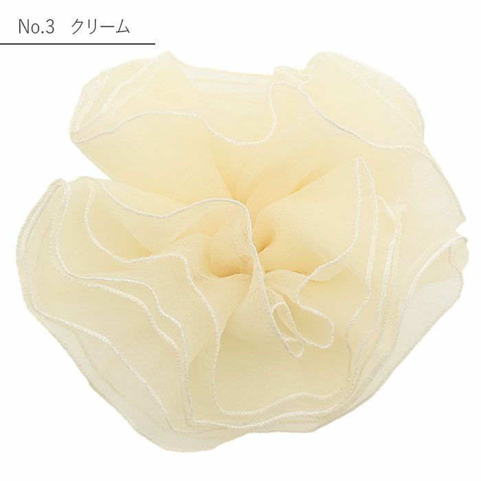 飾り兵児帯プチ兵児帯ふんわり飾り帯帯飾りゆかた帯飾りゆかた帯浴衣帯大人子供かざり全3色グレーホワイトクリームオーガンジーシアー透け感ポリエステルレディース着付け夏祭りおしゃれかわいいふわふわ10代20代30代