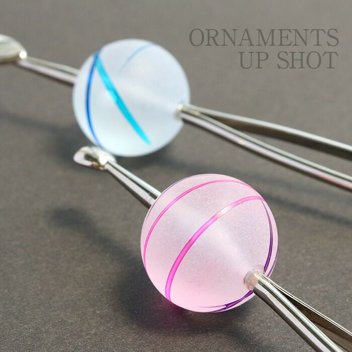 かんざし簪二本挿しブルーピンクイエロー夏用夏浴衣ゆかた単衣薄物夏着物日本製メール便対応可普段用カジュアル用小紋紬色無地和装通販購入ヘアアクセサリー変り玉擦りガラス風アクリル樹脂半透明涼やか夏祭り水風船ヨーヨー残暑