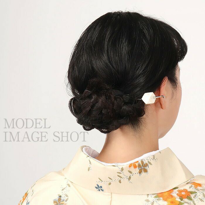 かんざし簪二本挿し螺鈿ネイビーブラウンホワイト全3色春夏秋冬浴衣ゆかた単衣袷日本製メール便対応可普段用カジュアル用小紋紬色無地和装通販購入ヘアアクセサリー変り玉螺鈿細工天然貝多角形オールシーズン上品大人女子残暑