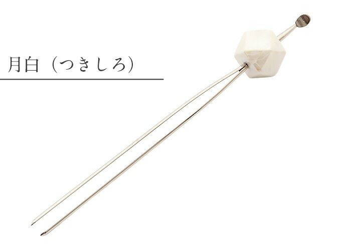 かんざし簪二本挿し螺鈿ネイビーブラウンホワイト全3色春夏秋冬浴衣ゆかた単衣袷日本製メール便対応可普段用カジュアル用小紋紬色無地和装通販購入ヘアアクセサリー変り玉螺鈿細工天然貝多角形オールシーズン上品大人女子残暑