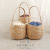 かごバッグかご巾着和紙バッグ和紙製巾着バッグ丸型レディース浴衣用ゆかた用洋服普段着用ブラウンアイボリーネイビー濃茶生成紺全3色夏祭り花火大会お出かけ夏洋装浴衣ゆかた夏着物おしゃれかわいい手提げ10代20代30代40代50代