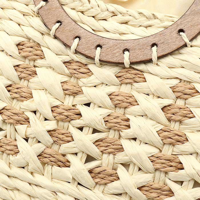 かごバッグかご巾着和紙バッグ和紙製巾着バッグレディース浴衣用ゆかた用洋服普段着用ナチュラルアイボリーブラック黒全2色丸ハンドル夏祭り花火大会お出かけ夏洋装浴衣ゆかたおしゃれかわいい10代20代30代40代50代