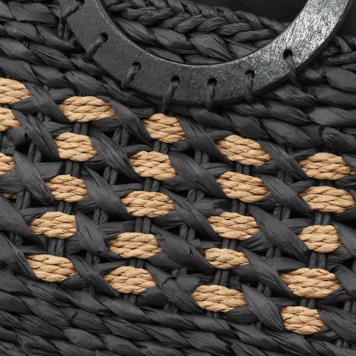 かごバッグかご巾着和紙バッグ和紙製巾着バッグレディース浴衣用ゆかた用洋服普段着用ナチュラルアイボリーブラック黒全2色丸ハンドル夏祭り花火大会お出かけ夏洋装浴衣ゆかたおしゃれかわいい10代20代30代40代50代