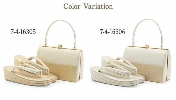 結婚式の黒留袖色留袖や訪問着に合わせたい草履バッグセット。痛くなくて歩きやすい、初めての方にも安心の履き心地。こだわりの草履とバッグで上品な着物姿を演出できます。