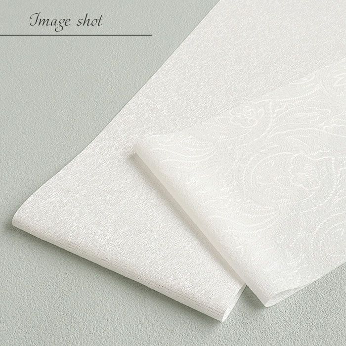 半衿半襟礼装用普段用tenitol白半衿白ペイズリー銀霞千鳥流水菱格子うすもの用単衣用袷用フォーマル日本製