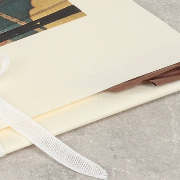 たとう紙帯文庫和紙中帯長襦袢浴衣羽織七五三お衣装薄茶京の薫り日本製たとうしたとうがみ畳紙畳み紙帖紙多当紙キモノ文庫四つ手薄紙付き小窓付き着付け小物和装和装小物着物浴衣折らずに発送