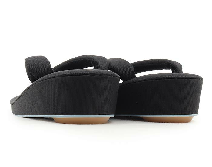 草履喪服用喪履き喪式ブラックフォーマルレディースMサイズLサイズ2サイズ展開1枚芯女性礼装用フォーマルぞうり着物草履単品草履だけ通夜葬儀法事弔事