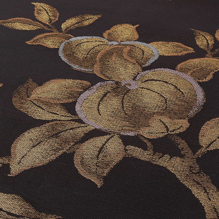 小紋紬色無地御召などのお着物にすぐ使えるお仕立て上がり九寸名古屋帯。春秋冬袷単衣の時期のお着物のお締めいただけます。