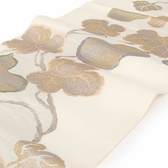 小紋紬色無地御召などのお着物にすぐ使えるお仕立て上がり九寸名古屋帯。春秋冬袷単衣の時期のお着物のお締めいただけます。