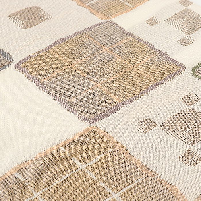 小紋紬色無地御召などのお着物にすぐ使えるお仕立て上がり九寸名古屋帯。春秋冬袷単衣の時期のお着物のお締めいただけます。