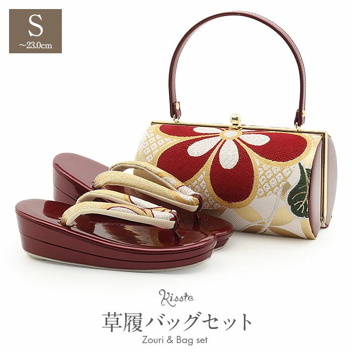 成人式や結婚式の華やかな振袖に合わせたい草履バッグセット。痛くなくて歩きやすい、初めての方にも安心の履き心地。こだわりの草履とバッグで上品な振袖コーディネートを演出。
