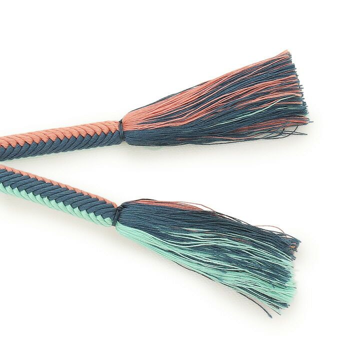 帯締め正絹重要文化財五嶋紐丸組山吹黄ピンク紫青緑ミントクリームコーラル6色展開日本製無形文化財江戸組紐普段着小紋紬おしゃれ着物色無地着物和装和服帯締帯〆組紐展覧会お稽古正絹帯締安いおしゃれ