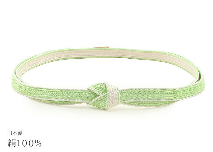 帯締め正絹五嶋紐平組ピンク紫青緑ミント水色白5色展開日本製無形文化財江戸組紐小紋紬木綿着物街着きれいめカジュアル着物和装和服帯締帯〆組紐展覧会お稽古正絹帯締安いおしゃれ耳付きリバーシブル