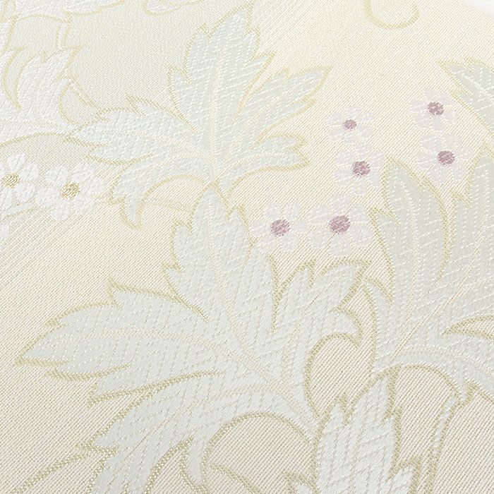 小紋紬色無地御召などのお着物にすぐ使えるお仕立て上がり九寸名古屋帯。春秋冬袷単衣の時期のお着物のお締めいただけます。