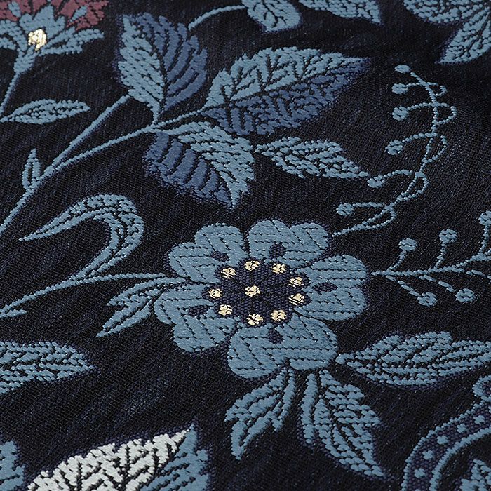 小紋紬色無地御召などのお着物にすぐ使えるお仕立て上がり九寸名古屋帯。春秋冬袷単衣の時期のお着物のお締めいただけます。