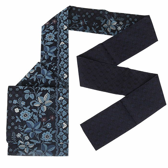 小紋紬色無地御召などのお着物にすぐ使えるお仕立て上がり九寸名古屋帯。春秋冬袷単衣の時期のお着物のお締めいただけます。