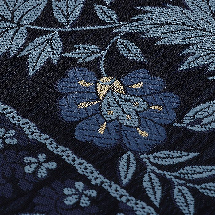 小紋紬色無地御召などのお着物にすぐ使えるお仕立て上がり九寸名古屋帯。春秋冬袷単衣の時期のお着物のお締めいただけます。