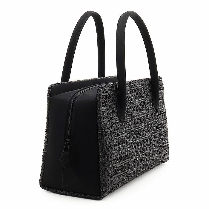 利休バッグバッグ普段着用カジュアル用レディースアイボリーブラック黒ベージュブラウン焦げ茶全4色日本製お茶席茶会利休色無地礼装小紋小紋御召紬ボストン夏バックナチュラルカラーメッシュ夏のお出掛け上品カジュアル