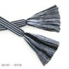 帯締め正絹五嶋紐黒白青シルバー水色8type展開日本製無形文化財江戸組紐小紋紬木綿着物街着きれいめカジュアル着物和装和服帯締帯〆組紐展覧会お稽古正絹帯締安いおしゃれモノトーン縞市松ドット格子