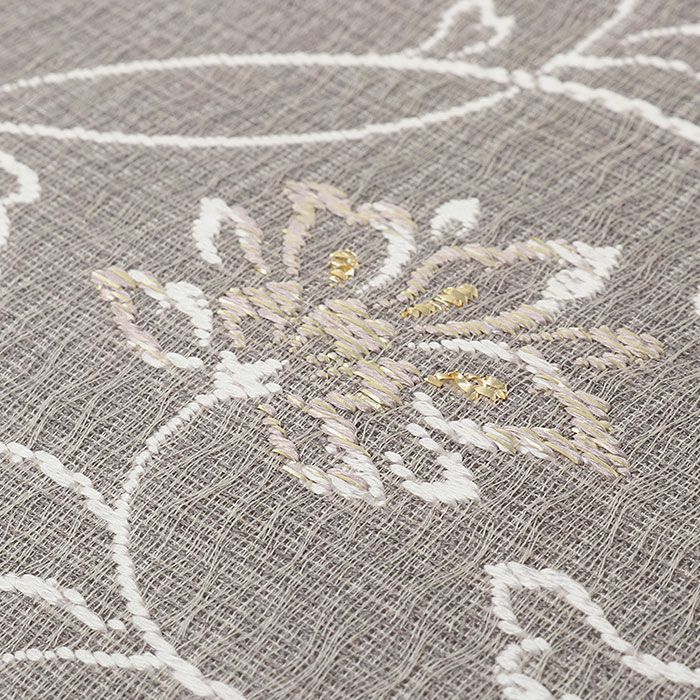 小紋紬色無地御召などのお着物にすぐ使えるお仕立て上がり九寸名古屋帯。春秋冬袷単衣の時期のお着物のお締めいただけます。