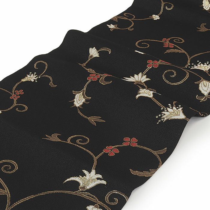 小紋紬色無地御召などのお着物にすぐ使えるお仕立て上がり九寸名古屋帯。春秋冬袷単衣の時期のお着物のお締めいただけます。