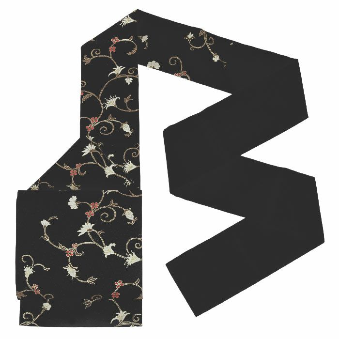 小紋紬色無地御召などのお着物にすぐ使えるお仕立て上がり九寸名古屋帯。春秋冬袷単衣の時期のお着物のお締めいただけます。