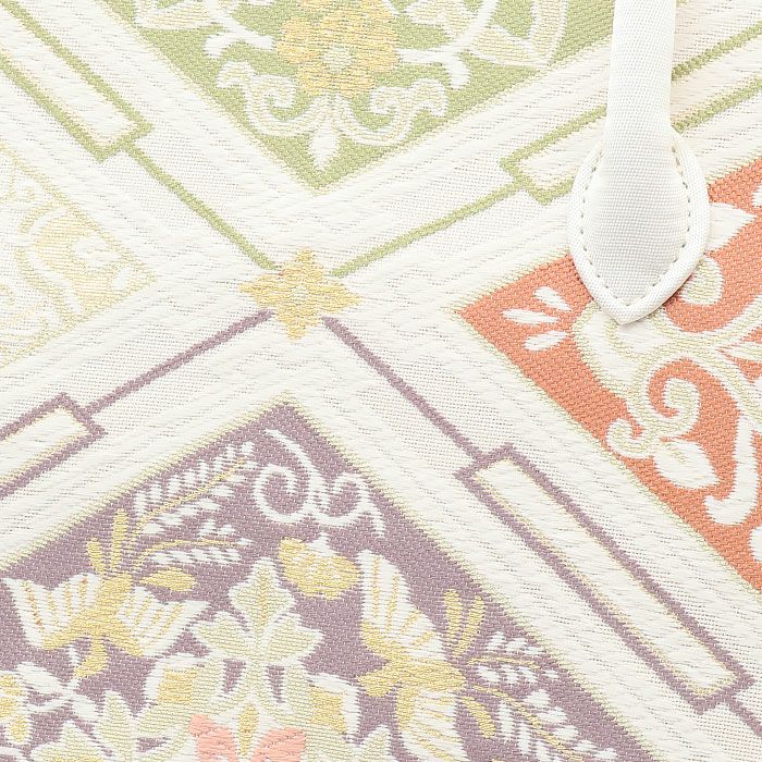 利休バッグ留袖用訪問着用白金赤紫菱花菱花紋正絹帯地日本製黒留袖色留袖訪問着礼装用フォーマル色無地付け下げ結婚式お宮参り七五三和装バッグフォーマル着物和装御茶席華道茶道キレイめカジュアル