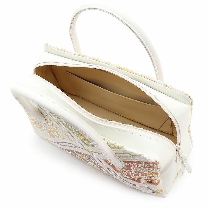 利休バッグ留袖用訪問着用白金赤紫菱花菱花紋正絹帯地日本製黒留袖色留袖訪問着礼装用フォーマル色無地付け下げ結婚式お宮参り七五三和装バッグフォーマル着物和装御茶席華道茶道キレイめカジュアル