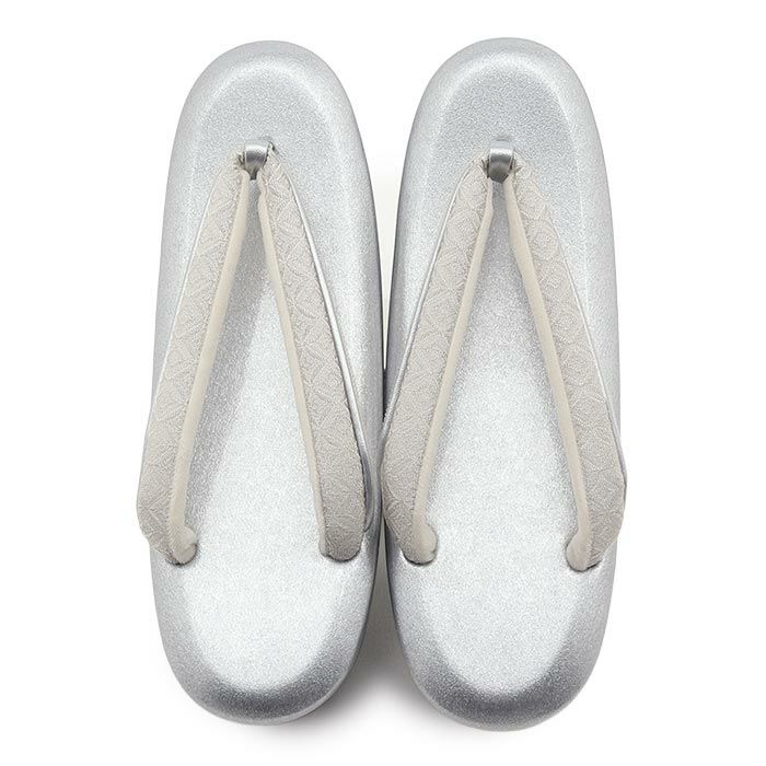 草履留袖用訪問着用レディース紗織沙織Lサイズシルバー菱合皮3枚芯かかと高め日本製痛くない歩きやすい女性黒留袖色留袖礼装用フォーマル結婚式ぞうり草履着物草履単品草履だけ