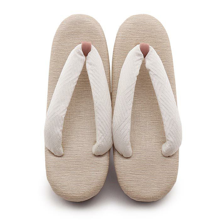 草履レディース普段用ウレタン草履Lサイズモカくすみピンク1枚芯鼻緒太め痛くない歩きやすい女性女ウレタンソールニュアンスカラー