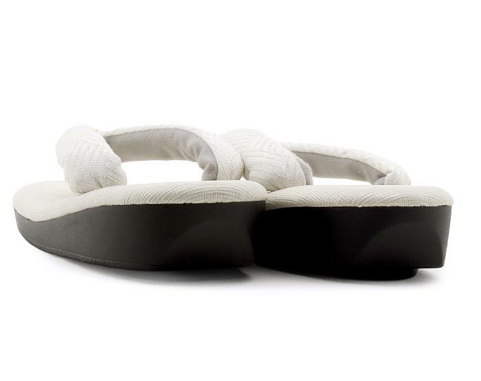 草履レディース普段用ウレタン草履MサイズLサイズ２サイズ展開ホワイトイエロー1枚芯鼻緒太め痛くない歩きやすい女性女ウレタンソールニュアンスカラー