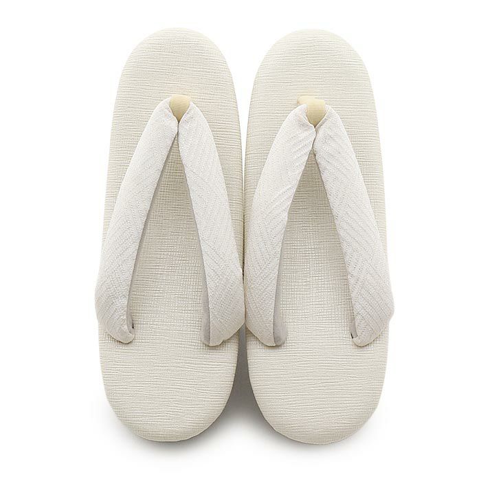 草履レディース普段用ウレタン草履MサイズLサイズ２サイズ展開ホワイトイエロー1枚芯鼻緒太め痛くない歩きやすい女性女ウレタンソールニュアンスカラー