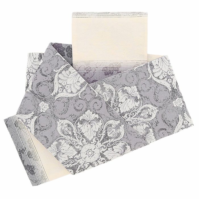 半幅帯正絹半巾帯リバーシブルおしゃれ小袋帯