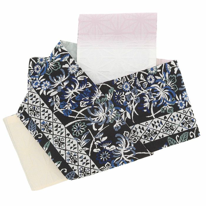 半幅帯正絹半巾帯リバーシブルおしゃれ小袋帯