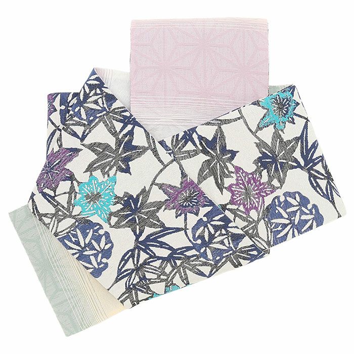 半幅帯正絹半巾帯リバーシブルおしゃれ小袋帯