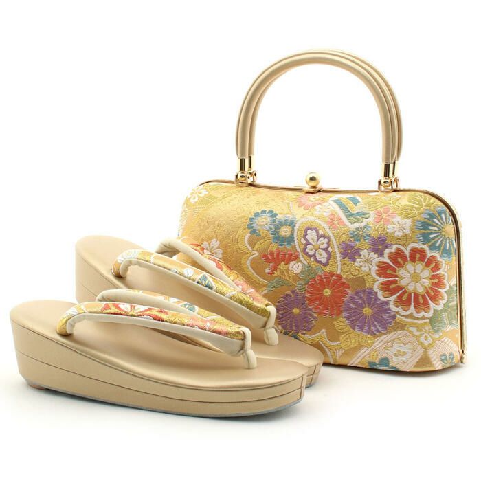 アウトレット】振袖 草履 バッグ セット 成人式 草履バッグセット 振袖