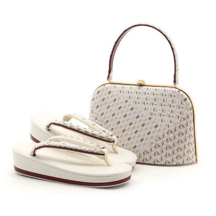 【アウトレット】振袖草履バッグセット成人式草履バッグセット振袖用振り袖フリーサイズグレー系正絹帯地日本製痛くない振袖卒業袴ママ振おしゃれはたちぞうり草履バック草履バックセット着物