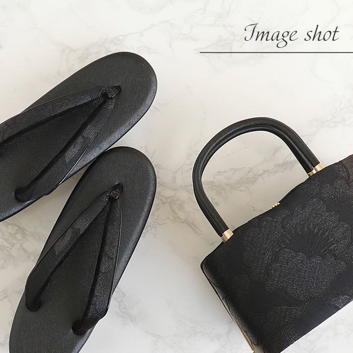 成人式草履バックセット振袖草履バッグセット草履バッグ世美庵優花緒フリーサイズLサイズホワイトブラック白黒牡丹クロコダイル帯地4枚芯厚底日本製痛くない振袖卒業袴振り袖ママ振おしゃれはたちぞうり草履草履バック草履バッグ着物