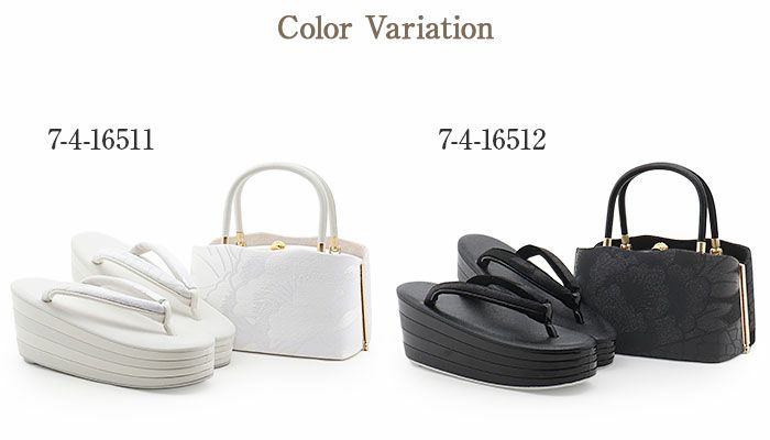 成人式草履バックセット振袖草履バッグセット草履バッグ世美庵優花緒フリーサイズLサイズホワイトブラック白黒牡丹クロコダイル帯地4枚芯厚底日本製痛くない振袖卒業袴振り袖ママ振おしゃれはたちぞうり草履草履バック草履バッグ着物